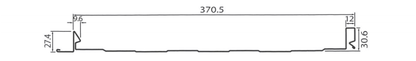징크강판 — 470폭/370폭(골판/평판) — 징크강판-중(골판)