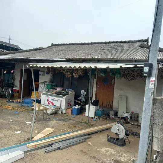청양현장 메탈사이딩 시공 현장 사진